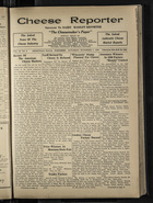 Cheese Reporter, Vol. 55, no. 8, November 1, 1930