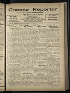 Cheese Reporter, Vol. 55, no. 11, Saturday, November 22, 1930