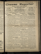 Cheese Reporter, Vol. 55, no. 14, Saturday, December 13, 1930