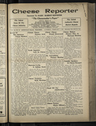 Cheese Reporter, Vol. 55, no. 22, Saturday, February 7, 1931