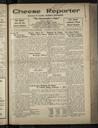 Cheese Reporter, Vol. 55, no. 24, Saturday, February 21, 1931