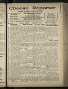 Cheese Reporter, Vol. 55, no. 30, Saturday, April 6, 1931