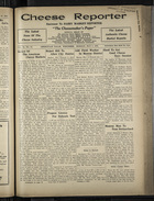 Cheese Reporter, Vol. 55, no. 34, Saturday, May 4, 1931