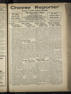Cheese Reporter, Vol. 55, no. 35, Saturday, May 11, 1931