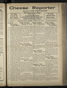 Cheese Reporter, Vol. 55, no. 38, Saturday, June 1, 1931