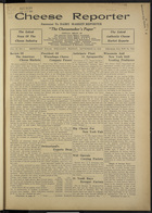 Cheese Reporter, Vol. 57, no. 1, September 12, 1932