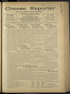 Cheese Reporter, Vol. 57, no. 12, November 28, 1932