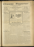 Cheese Reporter, Vol. 60, no. 17, Saturday, December 28, 1935
