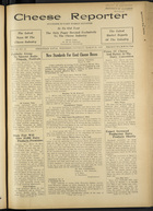 Cheese Reporter, Vol. 60, no. 30, Saturday, March 28, 1936