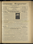 Cheese Reporter, Vol. 61, no. 13, November 28, 1936