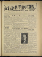 Cheese Reporter, Vol. 62, no. 45, July 16, 1938
