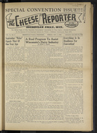 Cheese Reporter, Vol. 63, no. 9, November 4, 1938