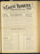 Cheese Reporter, Vol. 64, no. 21, Friday, January 26, 1940