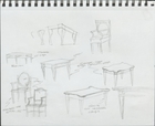 33 Variations: Sketch ideas for furniture