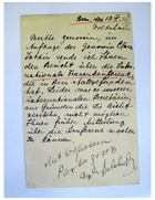 Clara Zetkin to Szeréna Ladányi [Mrs. Buchinger], Berne, 18 April 1915