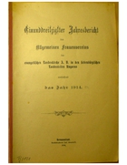 Einunddreißigster Jahresbericht des Allgemeinen Frauenvereins der evangelischen Landeskirche A. B. in den siebenbürgischen Landesteilen Ungarns umfassend das Jahr 1914