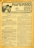 Nomunkás. A munkálkodó nok érdekeit képviselo szociáldemokrata lap, Vol. I, No. 2, 12 March 1905