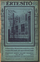Értesíto. A Szociális Missziótársulat és a vele cooperáló kath. noi egyesületek lapja, Vol. 3, No. 1, 1914