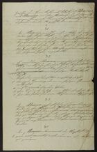 Contract between the Synagogen Gemeinde, Schneidemühl, and Salomon Brann, March 1853
