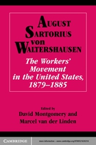 The Workers' Movement in the United States, 1879–1885