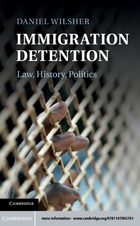 Immigration Detention: Law, History, Politics