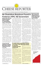 Cheese Reporter, Vol. 138, No. 10, Friday, August 30, 2013