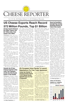Cheese Reporter, Vol. 137, No. 34, Friday, February 15, 2013