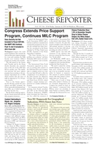 Cheese Reporter, Vol. 137, No. 28, Friday, January 4, 2013