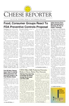 Cheese Reporter, Vol. 137, No. 29, Friday, January 11, 2013