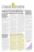 Cheese Reporter, Vol. 137, No. 31, Friday, January 25, 2013