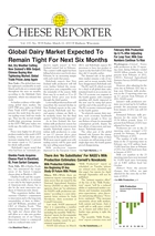 Cheese Reporter, Vol. 137, No. 39, Friday, March 22, 2013