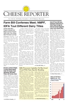 Cheese Reporter, Vol. 138, No. 19, Friday, November 1, 2013