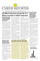 Cheese Reporter, Vol. 138, No. 34, Friday, February 14, 2014