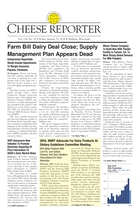 Cheese Reporter, Vol. 138, No. 30, Friday, January 17, 2014