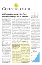 Cheese Reporter, Vol. 138, No. 31, Friday, January 24, 2014