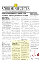 Cheese Reporter, Vol. 138, No. 38, Friday, March 14, 2014