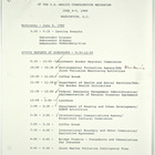 Agenda - Plenary Session of the Border Working Group of the U.S.-Mexico Consultative Mechanism, June 4-5, 1980