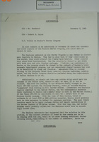 Memo from Robert M. Sayre to Mr. Woodward re: U.S. Policy on Mexico's Border Program, December 7, 1961