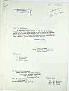 Letter from Carl T. Rowan to Samuel C. Brightman re: Letter from Louis Rodin, with Attached Draft Reply from John Bailey, May 25, 1962