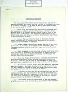 Confidential Memo re: Plan of Aggression Against Costa Rica, August 8, 1957