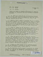 Memo from P. J. Reveley to Mr. Daniels et al. re: Exploration of Chamizal Settlement in Accordance with President's Expressed Interest, November 28, 1947
