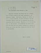 Correspondence between P. J. Reveley, C. Bohlen, and Walter Thurston re: Chamizal Border Dispute, February 13, 1948