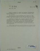 Secret Memo and Letter from Thomas C. Mann to L. M. Lawson re: Chamizal Border Dispute, May 1950