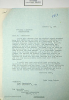 Correspondence between Ruth Mason Hughes, Francis White, Commissioner Leland H. Hewitt, & H. F. Holland re: Chamizal Border Dispute, 1954