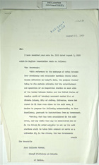 Letter from Secretary of State Herter to Juan Callardo Moreno re: Criteria for Establishment & Operation of Inspection Stations at U.S.-Mex. Border, August 21, 1959