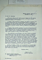 Letter re: private title to lands falling within the Chamizal area is a matter for decision by the local judicial authorities and national sovereignty over this area does not affect land titles of private citizens whether of Mexican or United States descent, from Robert C. Hill to Igancio Castillo Samaniego, September 6, 1957