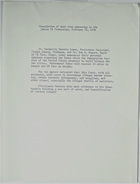 Summarized Translation of news item appearing in the Juarez El Fronterizo, February 21, 1956