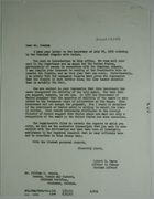 Letter re: Chamizal dispute with Mexico, from Robert M. Sayre to William C. Dennis, August 24, 1962