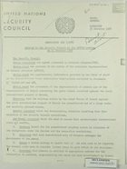 United Nations Security Council: Resolution 262 (1968)