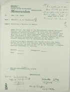 Memo from H. H. Stackhouse to Mr. Sober re: Receiving a Petition on Maalot, June 5, 1974